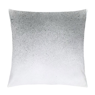 Personality  Wallpaper With Airbrush Effect. Black Acrylic Paint Stroke Texture On White Paper. Scattered Mud Art. Macro Image. Hand Made Grunge Pillow Covers