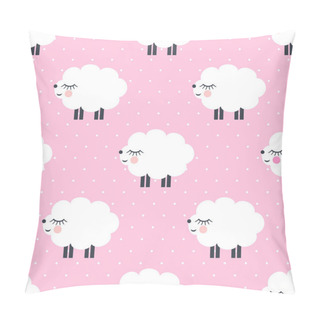 Personality  Smiling Sheep Animals  Pillow Covers