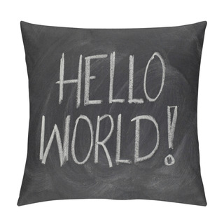 Personality  Hello, World! Pillow Covers