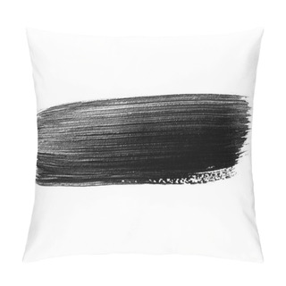Personality  Abstract Grunge Brush Stroke Isolated Pillow Covers