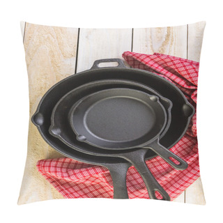Personality  Cast Iron Skillets Pillow Covers