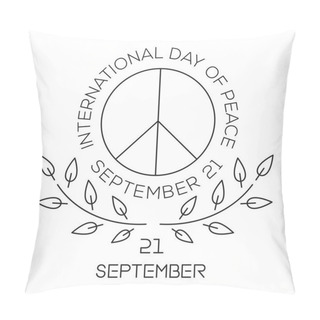 Personality  International Day Of Peace Pillow Covers