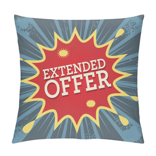 Personality  Background With Text Extended Offer Pillow Covers