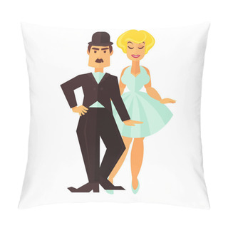 Personality Cinema Actor And Actress Pillow Covers
