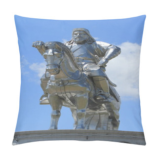 Personality  Genghis Khan Monument At Zonjin Boldog Pillow Covers