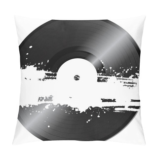 Personality  Retro Vinyl Record - Vector Pillow Covers