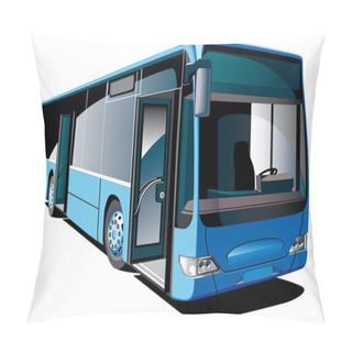 Personality  Modern Bus Pillow Covers