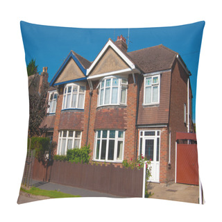 Personality  Pair Of Semi Detached Houses Pillow Covers