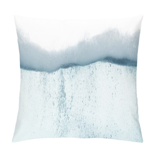 Personality  Blue Liquid With Soap Foam Pillow Covers