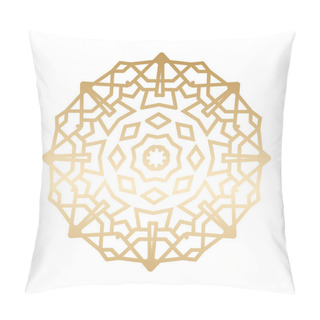 Personality  Vector Mandala Design Floral Cute Mandala Mandala Art Design Simple Background Pillow Covers