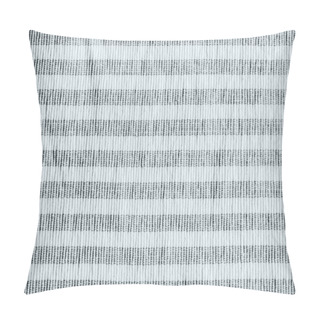 Personality  Full Frame Image Of Striped Textile Fabric Background Pillow Covers