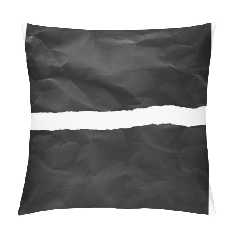 Personality  Crumpled torn paper pillow covers