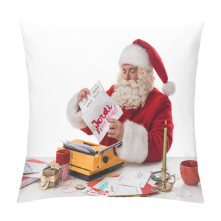 Personality  Santa Claus Portrait Pillow Covers