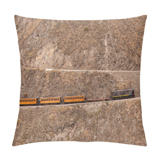 Personality  Devils Nose Train Route Horizontal Pillow Covers