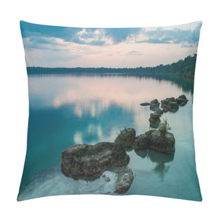 Personality  Laguna Lachua Lake, Guatemala Pillow Covers