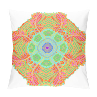 Personality  Seamless Pattern Of Abstract Simple Circular Background Pillow Covers