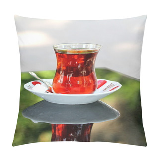 Personality  Turkish Tea With Traditional Teaglass Pillow Covers