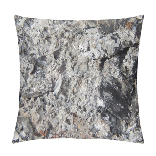 Personality  White Ash From The Fire Pillow Covers