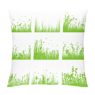 Personality  Meadow Silhouette Set Pillow Covers