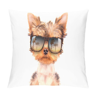 Personality  Tourist Dog Pillow Covers