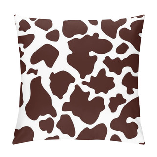 Personality  Seamless Cow Pattern. Cow Background, Cow Skin Pattern, Animal Hide Pillow Covers
