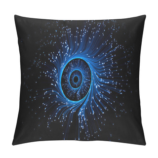 Personality  Blue Telecommunications Illusion Pillow Covers