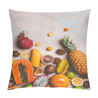 Personality  Tropical Fruits Pillow Covers