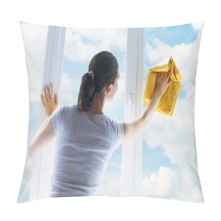 Personality  Washing Windows Pillow Covers