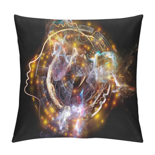 Personality  Depth Of Inner Geometry Pillow Covers