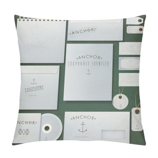 Personality  Set Of Paper Envelopes, Notebook And Visiting Cards With Inscription 