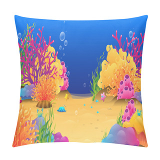 Personality  Under Water Reef Pillow Covers
