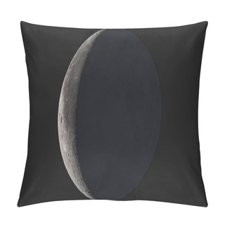 Personality  The Beauty Of The Universe: Wonderful Super Detailed Waning Cres Pillow Covers