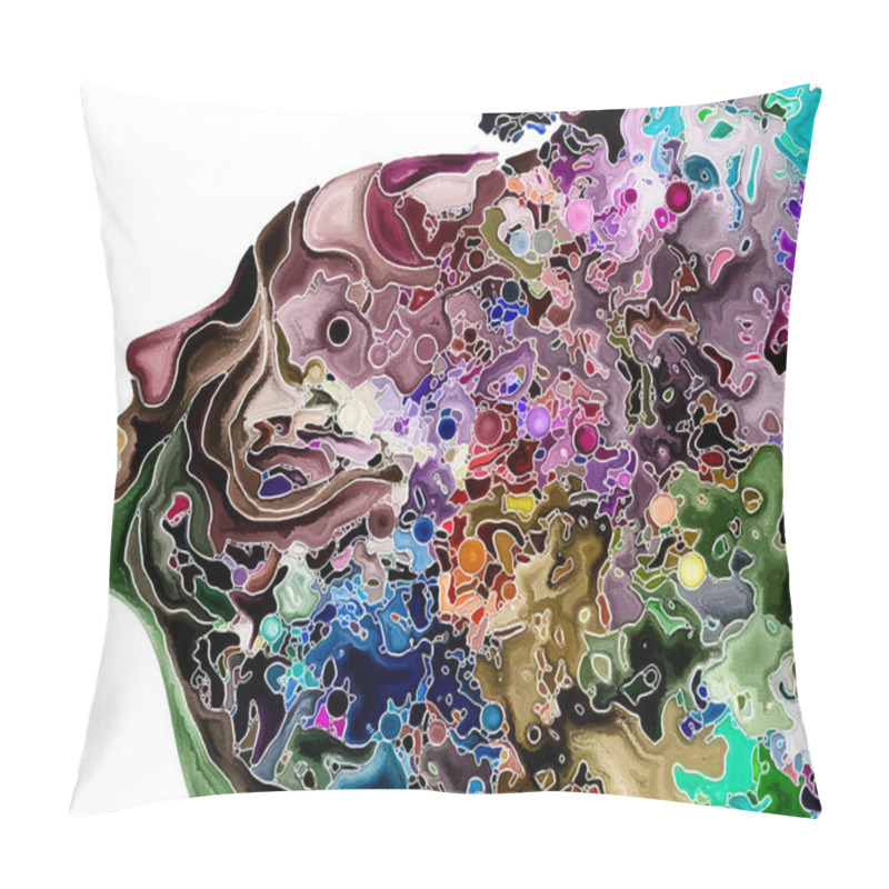 Personality  Vision of Self Fragmentation pillow covers