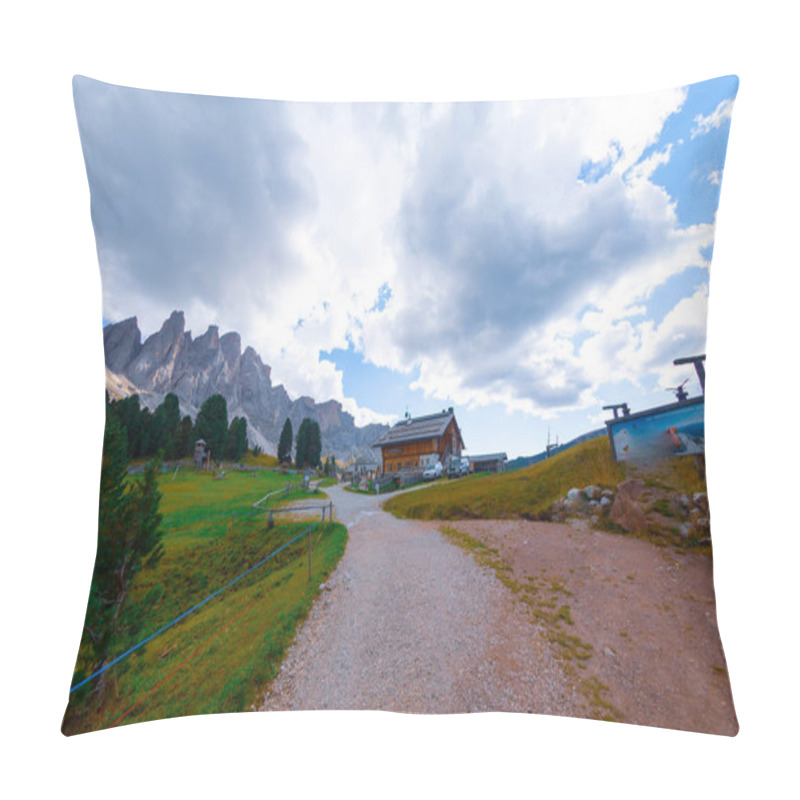 Personality  Geisleralm Rifugio Odle Dolomites Italy Pillow Covers