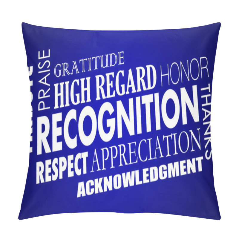 Personality  Recognition Appreciation Illustration Pillow Covers