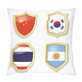 Personality  Flags Signs Vector Illustration   Pillow Covers