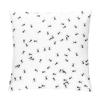 Personality  Illustration Of Ants Pillow Covers