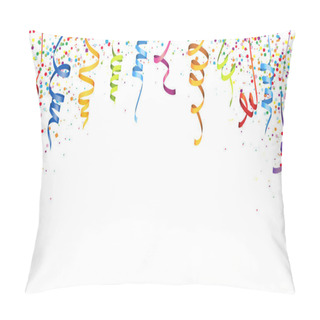 Personality  Colored Confetti And Streamers Pillow Covers