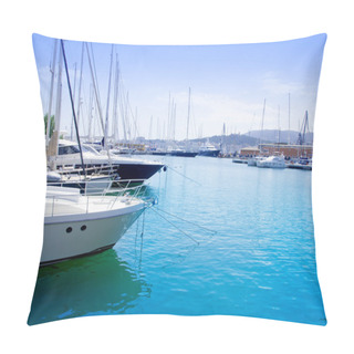 Personality  Marina In Palma De Mallorca City From Majorca Pillow Covers