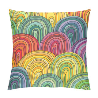 Personality  Colorful Circle Modern Abstract Design Pattern Pillow Covers