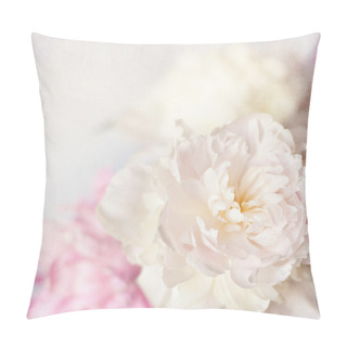 Personality  Pink Peony Vintage Background Pillow Covers