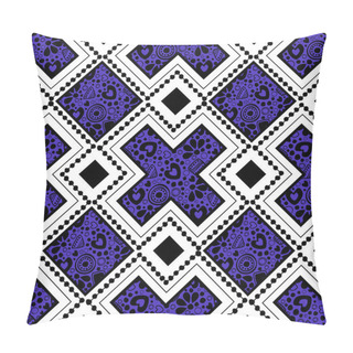 Personality Seamless Pattern, Endless Background Pillow Covers
