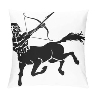 Personality  Centaur Illustration Pillow Covers