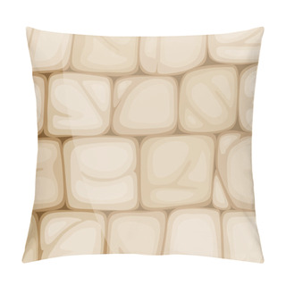 Personality  A Wall Made Of Bricks Pillow Covers