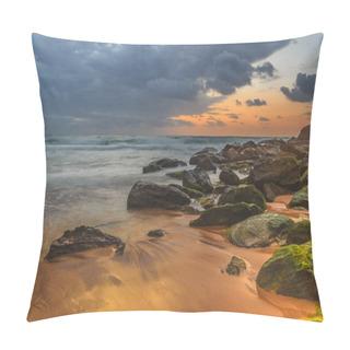 Personality  Dawn Seascape Taken At Killcare Beach, Killcare, Central Coast, NSW, Australia Pillow Covers