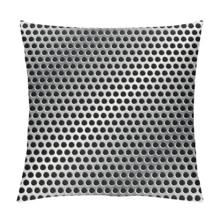 Personality  Seamless Metal Grid Pattern. Vector Illustration EPS 10.  Pillow Covers