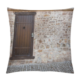 Personality  Old Medieval Door Pillow Covers