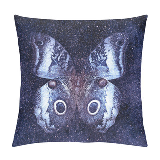 Personality  Universe Starry Sky With Butterfly Pillow Covers