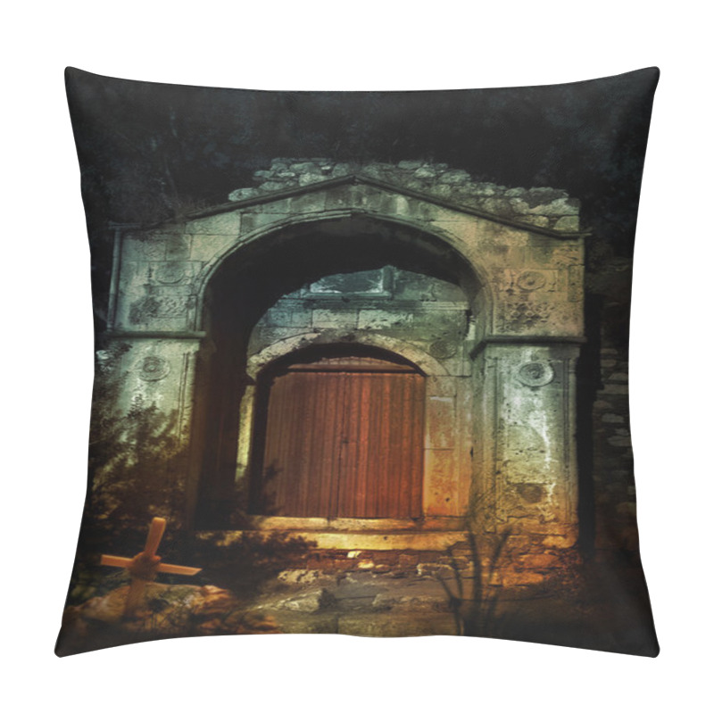 Personality  Dark Haunted House Pillow Covers