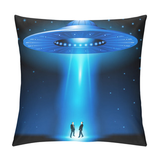Personality  UFO Invasion Pillow Covers